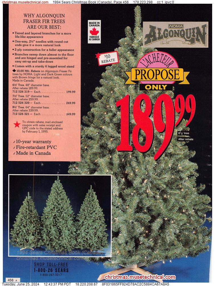 1994 Sears Christmas Book (Canada), Page 456