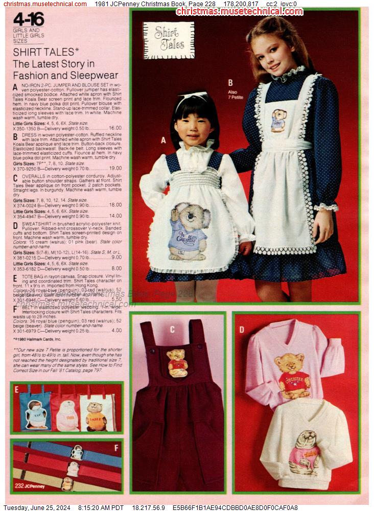 1981 JCPenney Christmas Book, Page 228