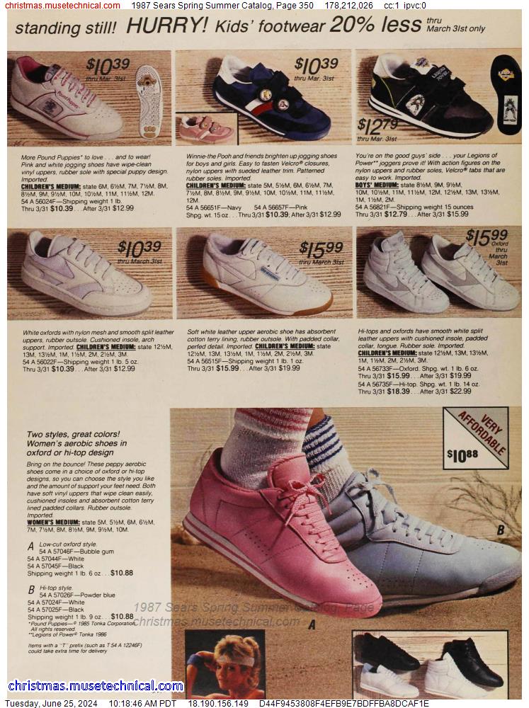 1987 Sears Spring Summer Catalog, Page 350