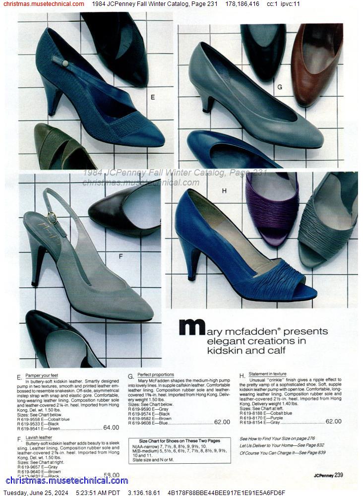 1984 JCPenney Fall Winter Catalog, Page 231