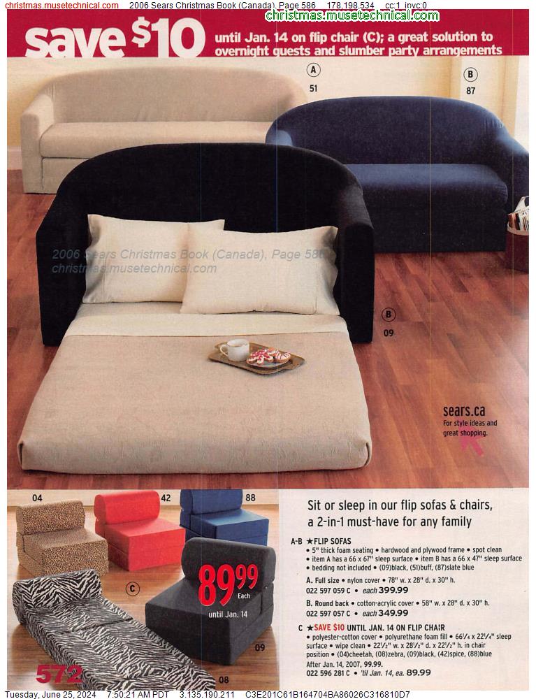 2006 Sears Christmas Book (Canada), Page 586