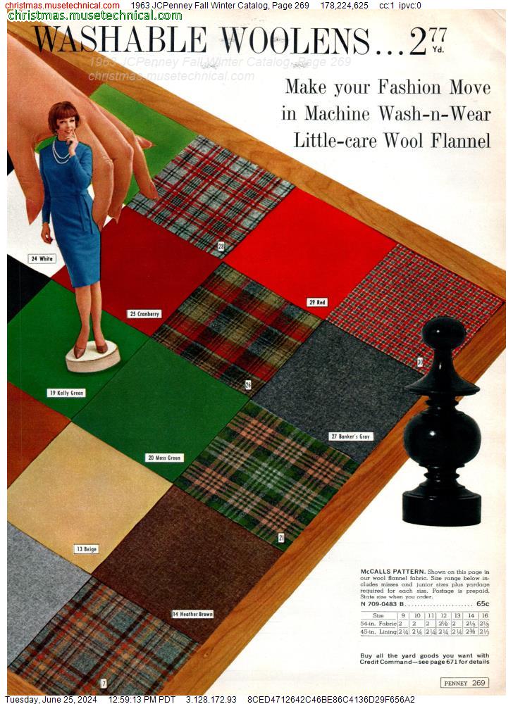 1963 JCPenney Fall Winter Catalog, Page 269