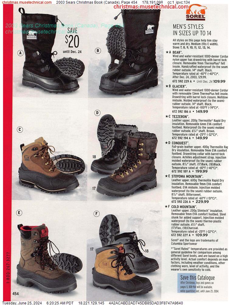 2003 Sears Christmas Book (Canada), Page 454