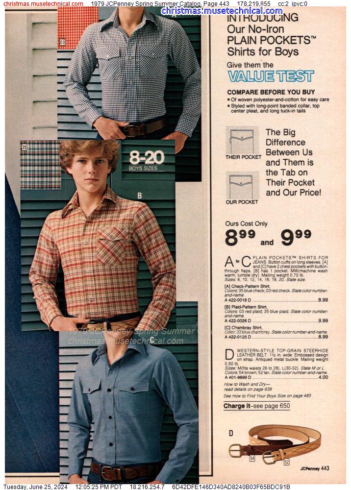 1979 JCPenney Spring Summer Catalog, Page 443