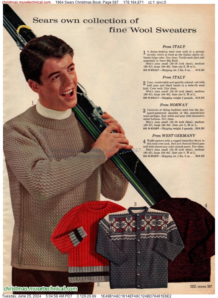 1964 Sears Christmas Book, Page 597