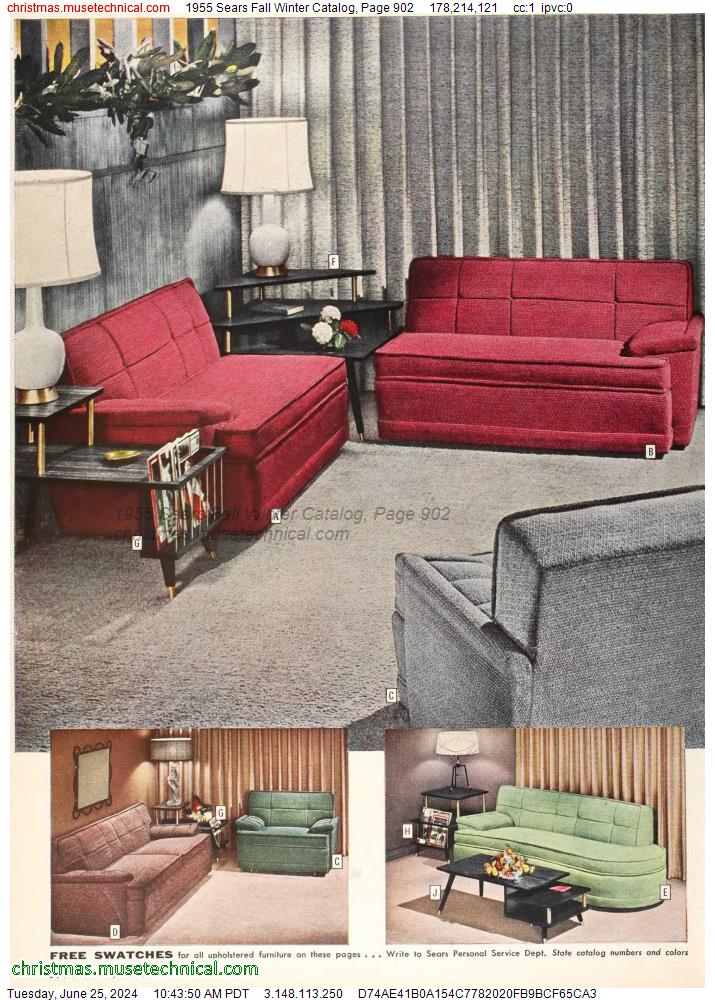 1955 Sears Fall Winter Catalog, Page 902