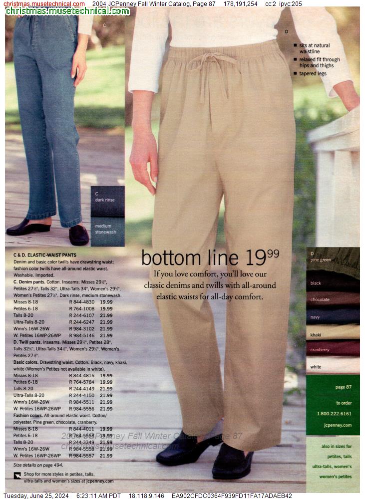2004 JCPenney Fall Winter Catalog, Page 87