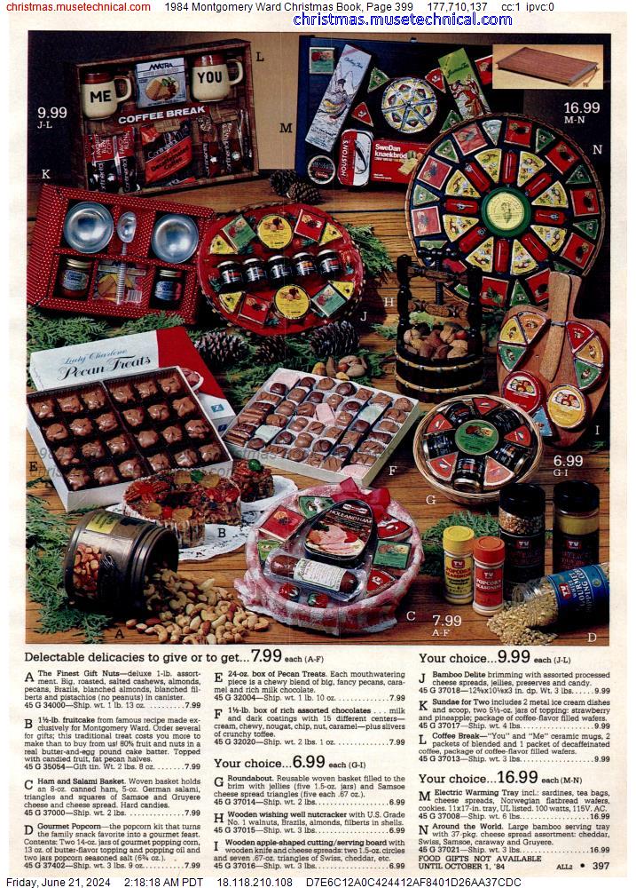 1984 Montgomery Ward Christmas Book, Page 399