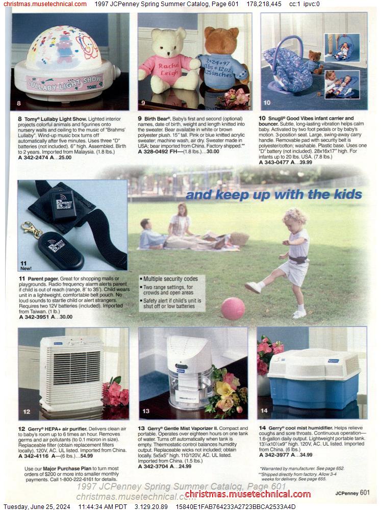 1997 JCPenney Spring Summer Catalog, Page 601