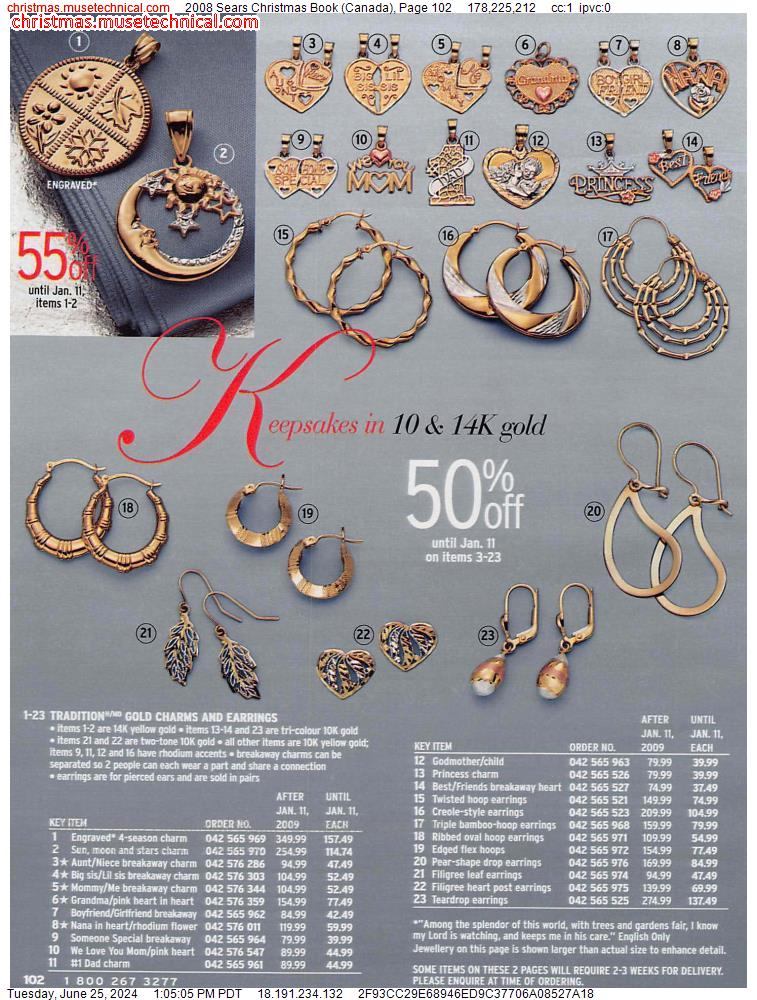 2008 Sears Christmas Book (Canada), Page 102