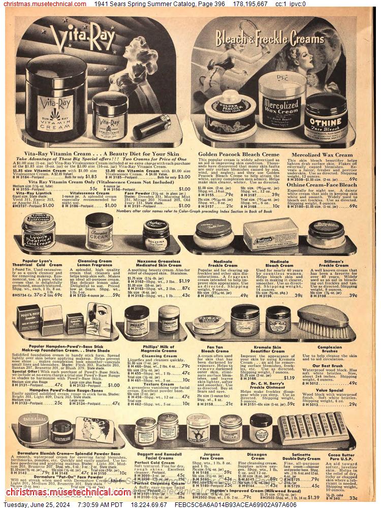 1941 Sears Spring Summer Catalog, Page 396