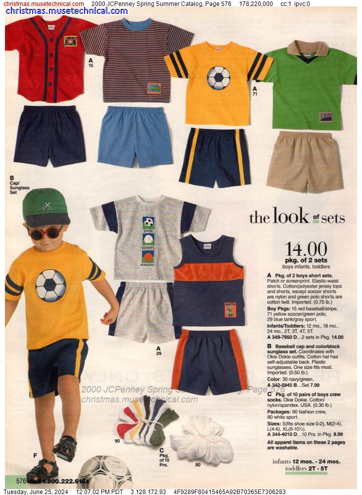 2000 JCPenney Spring Summer Catalog, Page 576
