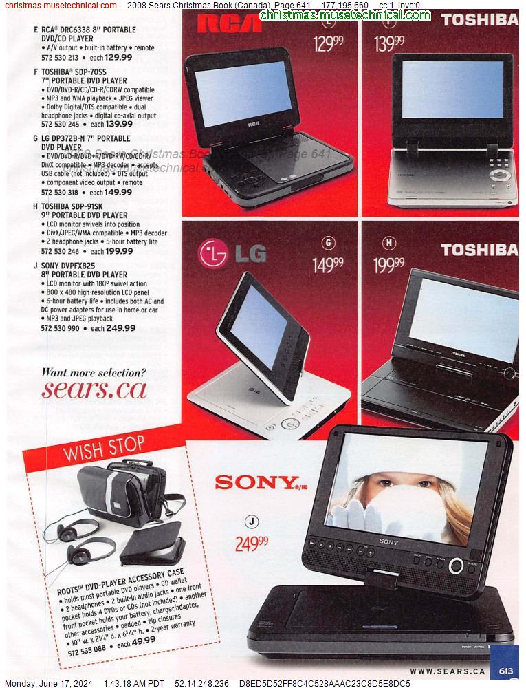 2008 Sears Christmas Book (Canada), Page 641