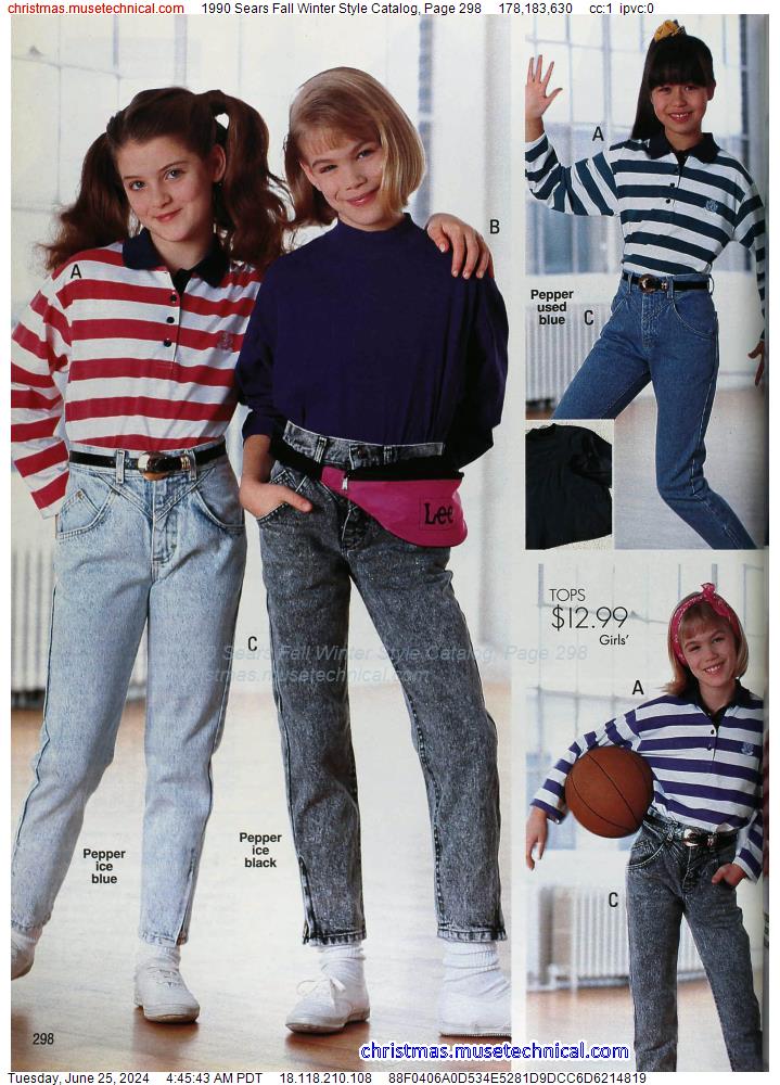 1990 Sears Fall Winter Style Catalog, Page 298