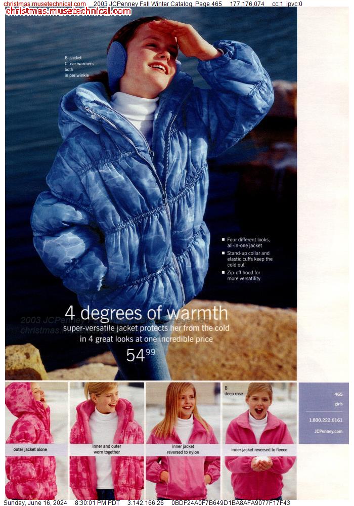 2003 JCPenney Fall Winter Catalog, Page 465