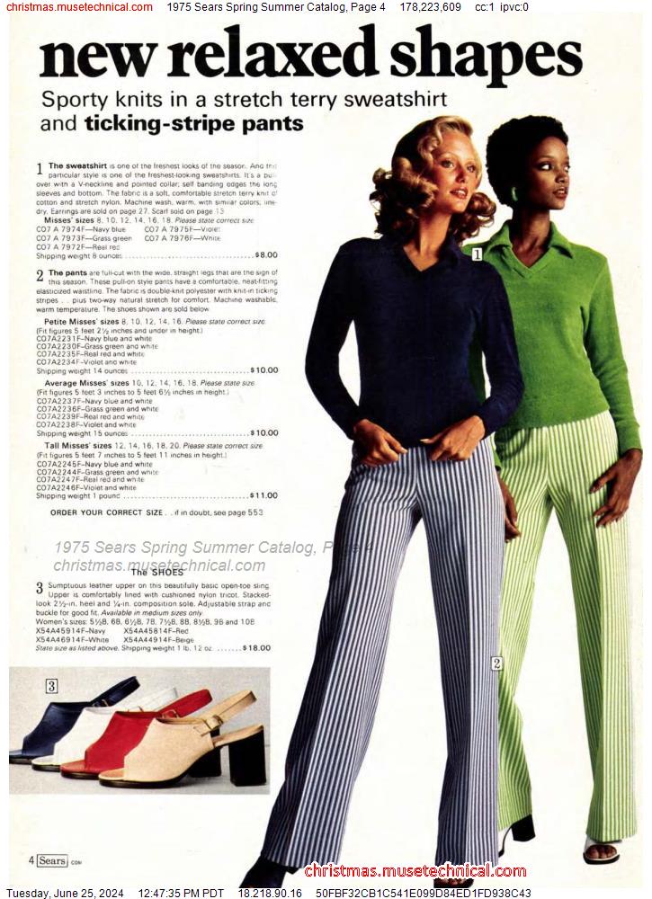 1975 Sears Spring Summer Catalog, Page 4