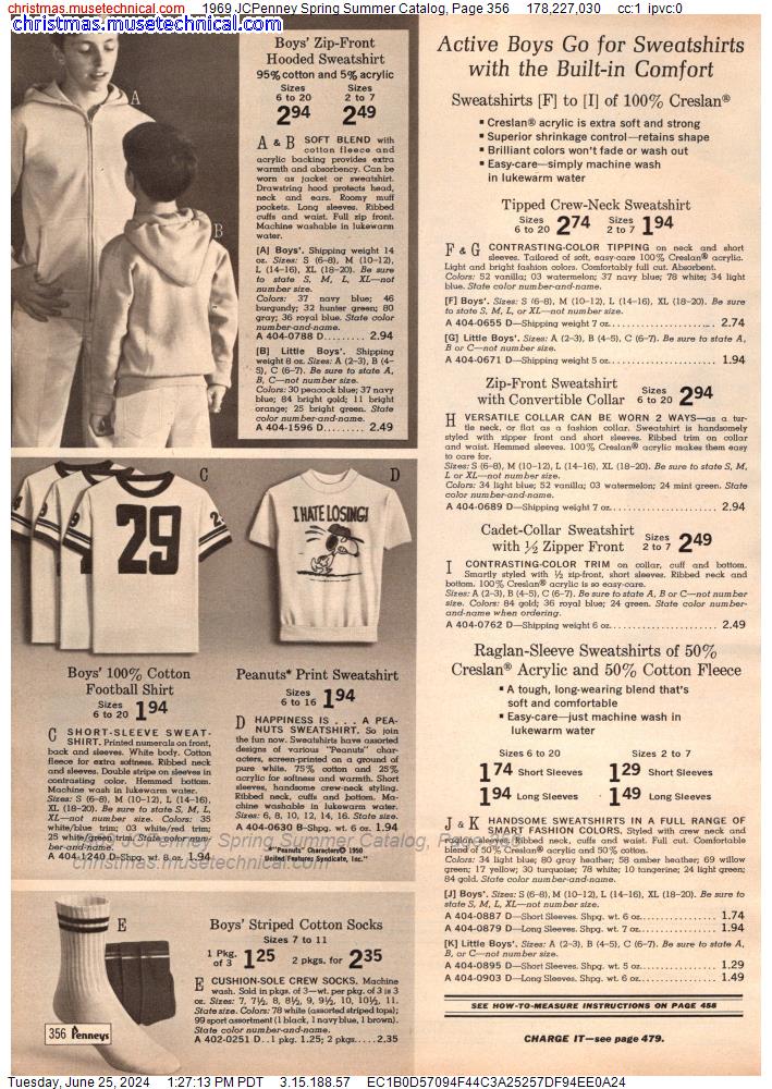1969 JCPenney Spring Summer Catalog, Page 356
