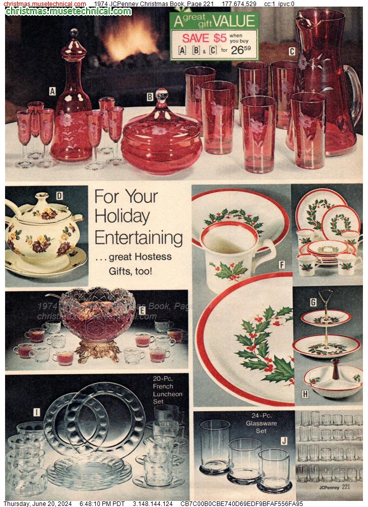 1974 JCPenney Christmas Book, Page 221