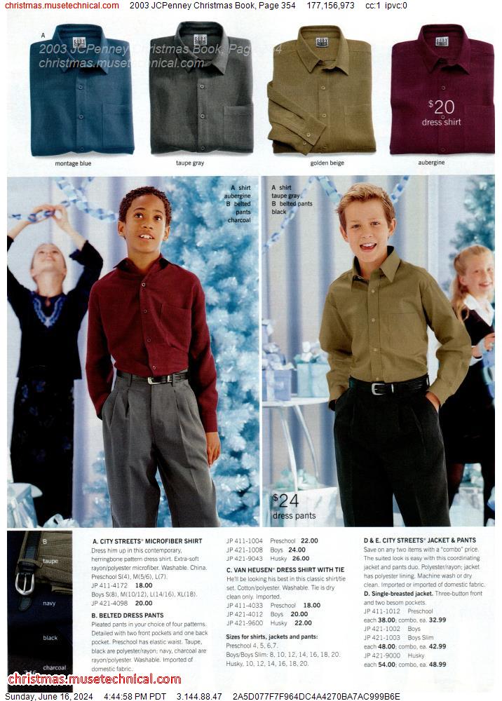 2003 JCPenney Christmas Book, Page 354
