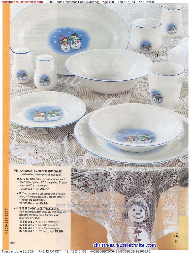 2003 Sears Christmas Book (Canada), Page 488