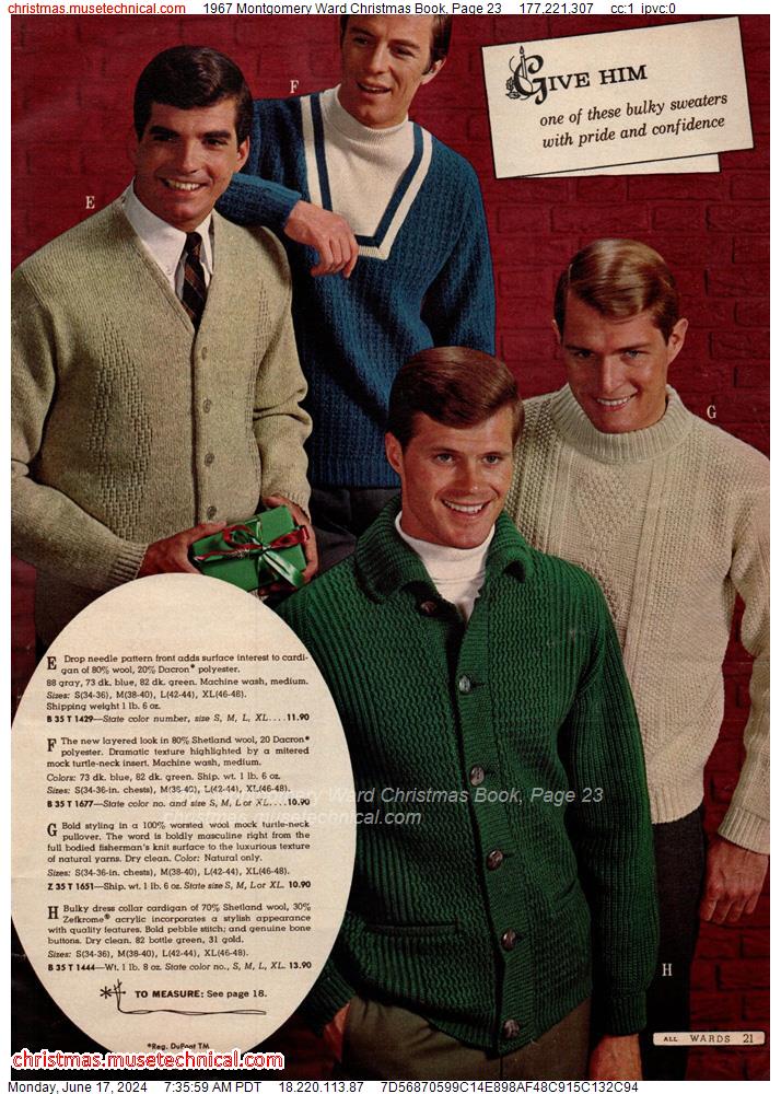1967 Montgomery Ward Christmas Book, Page 23