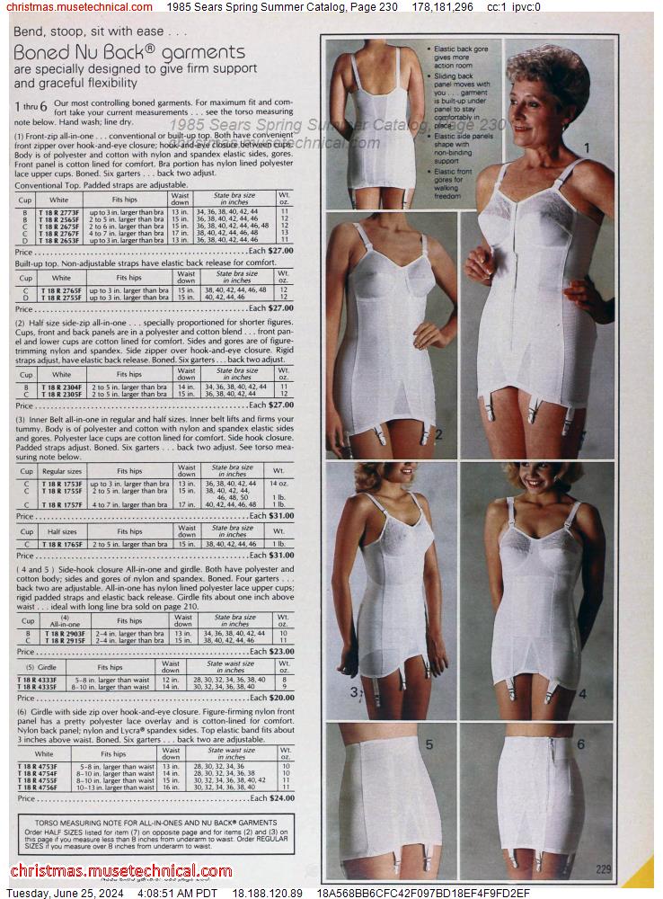 1985 Sears Spring Summer Catalog, Page 230