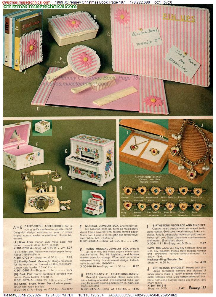 1969 JCPenney Christmas Book, Page 187