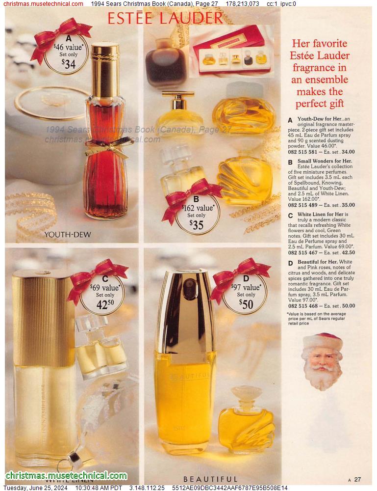 1994 Sears Christmas Book (Canada), Page 27