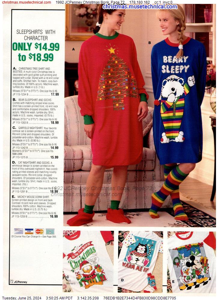 1992 JCPenney Christmas Book, Page 72