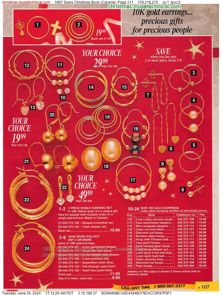 1997 Sears Christmas Book (Canada), Page 111