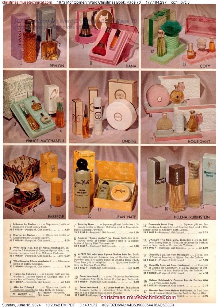1973 Montgomery Ward Christmas Book, Page 70