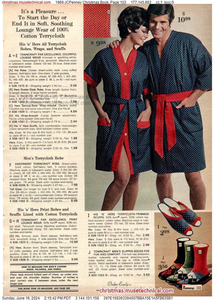 1969 JCPenney Christmas Book, Page 103