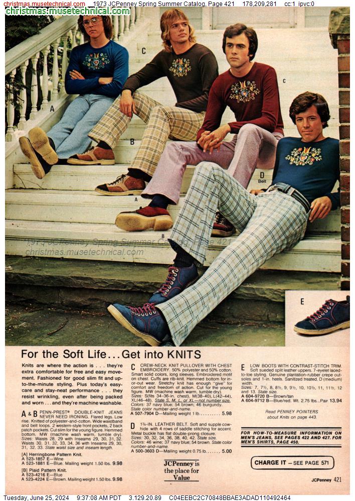 1973 JCPenney Spring Summer Catalog, Page 421