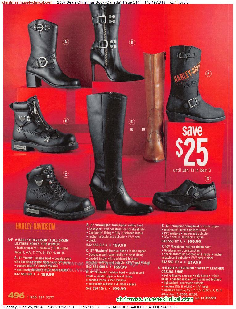 2007 Sears Christmas Book (Canada), Page 514