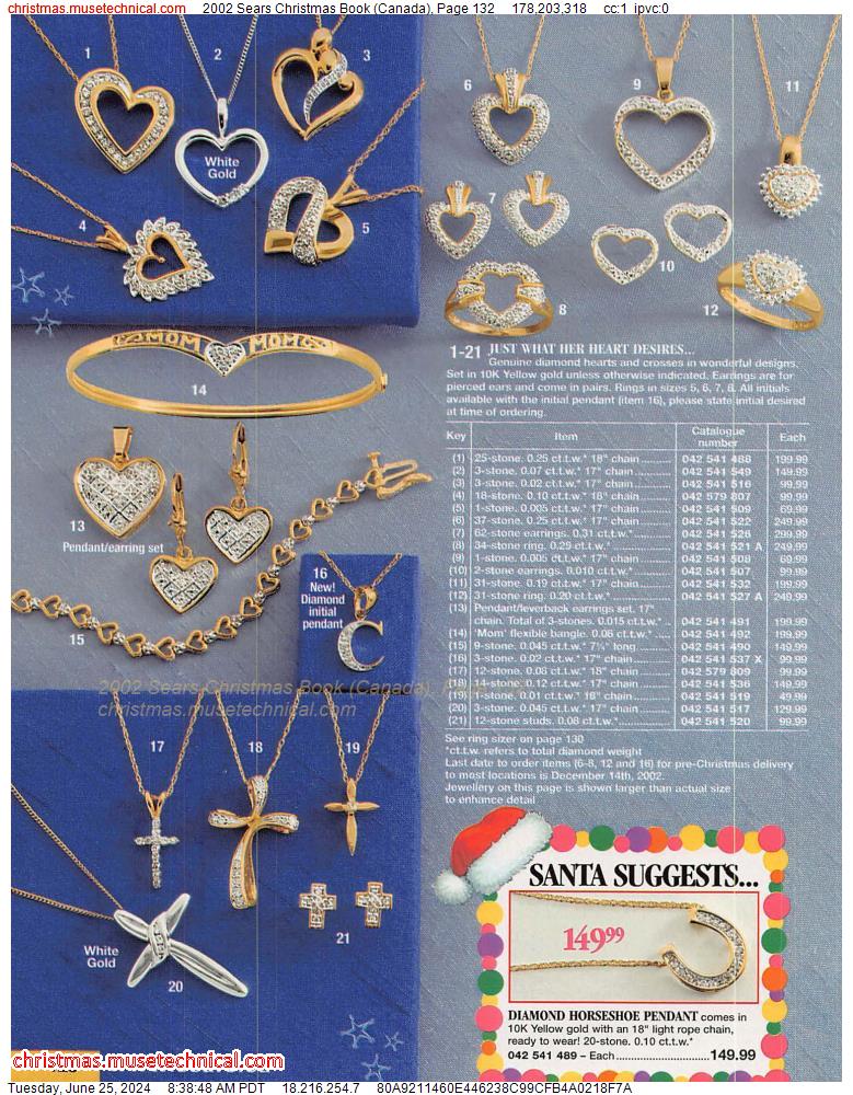 2002 Sears Christmas Book (Canada), Page 132