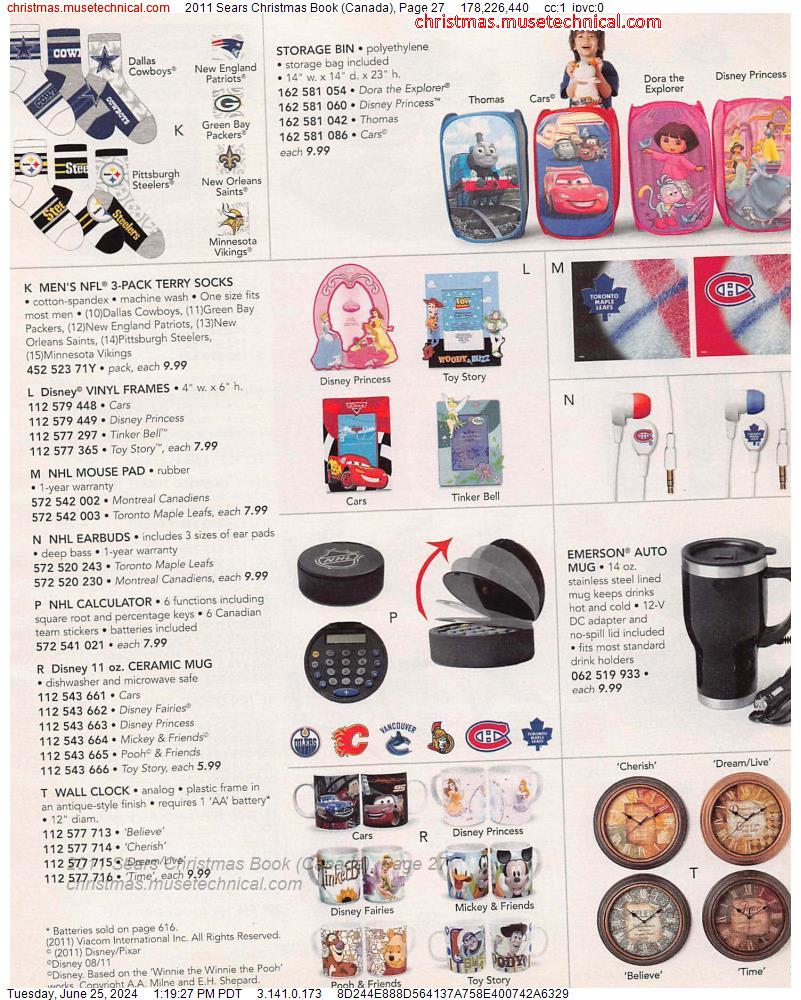 2011 Sears Christmas Book (Canada), Page 27