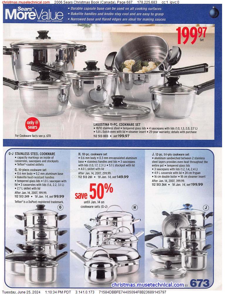 2006 Sears Christmas Book (Canada), Page 687