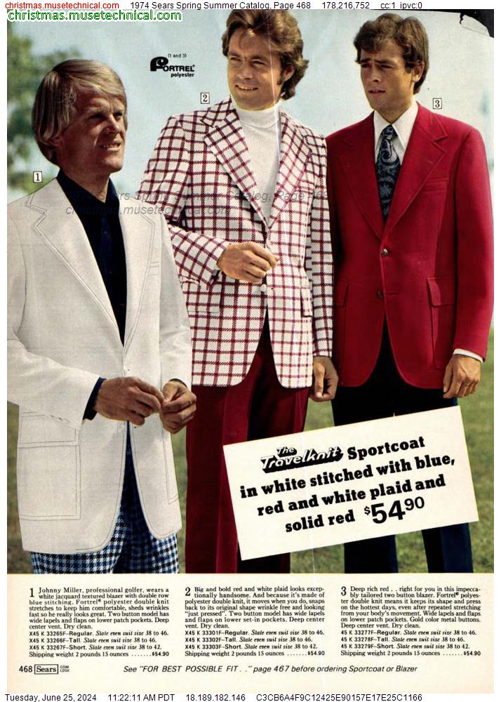 1974 Sears Spring Summer Catalog, Page 468