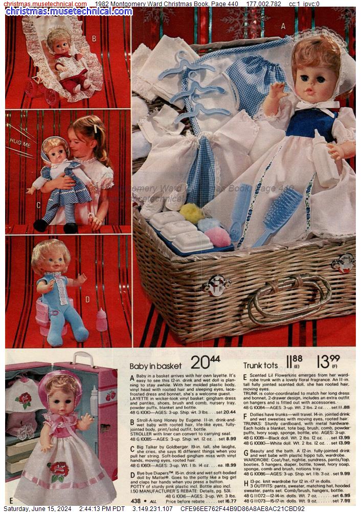 1982 Montgomery Ward Christmas Book, Page 440