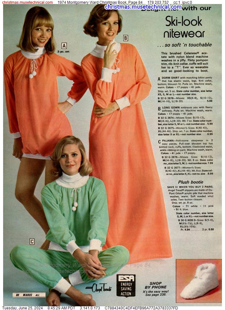 1974 Montgomery Ward Christmas Book, Page 84