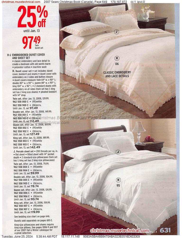 2007 Sears Christmas Book (Canada), Page 649