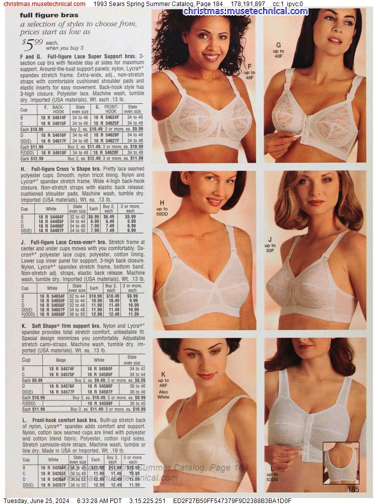 1993 Sears Spring Summer Catalog, Page 184