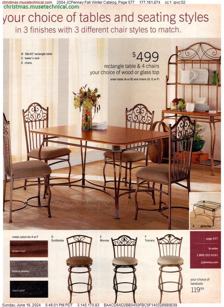2004 JCPenney Fall Winter Catalog, Page 577