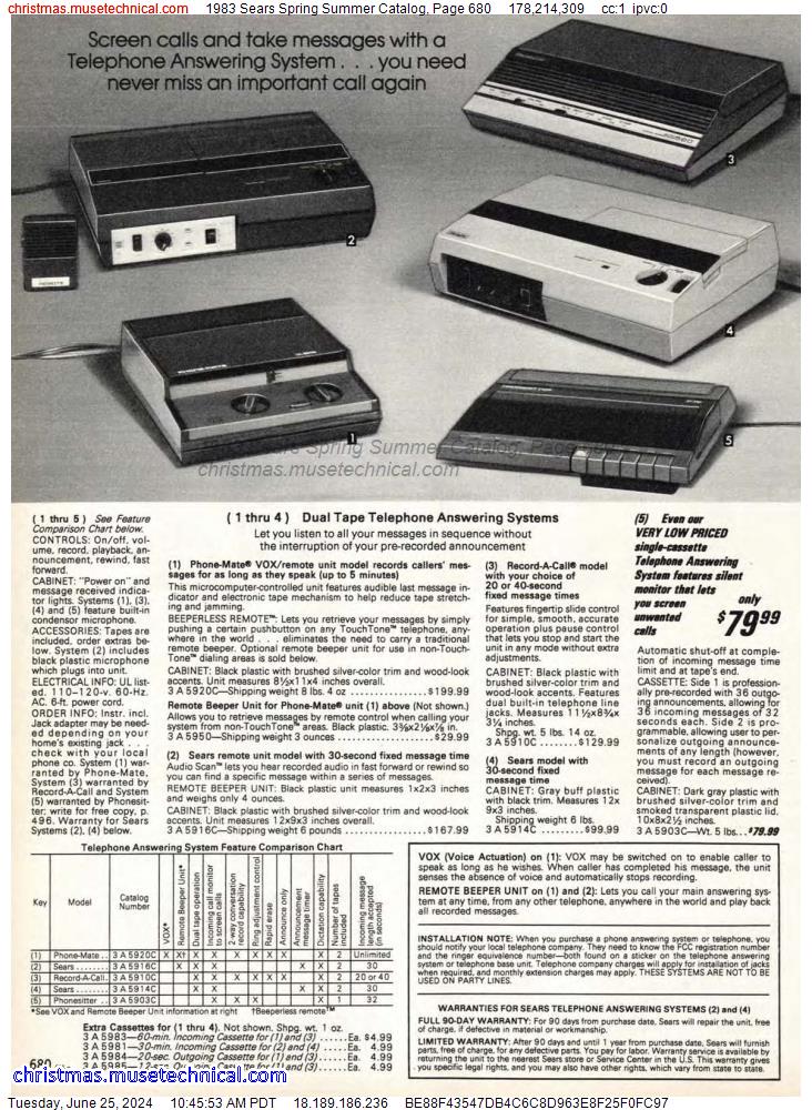 1983 Sears Spring Summer Catalog, Page 680