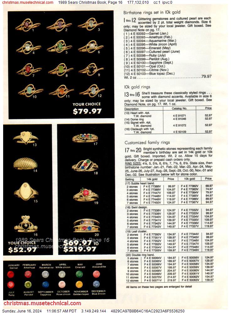 1989 Sears Christmas Book, Page 16