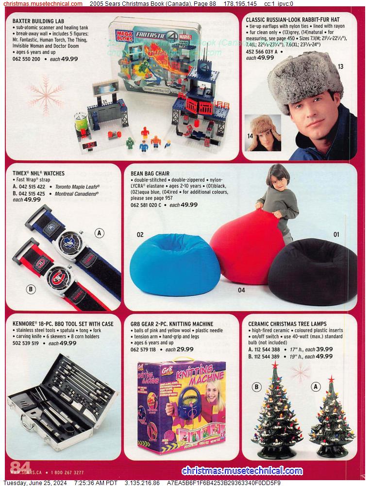 2005 Sears Christmas Book (Canada), Page 88