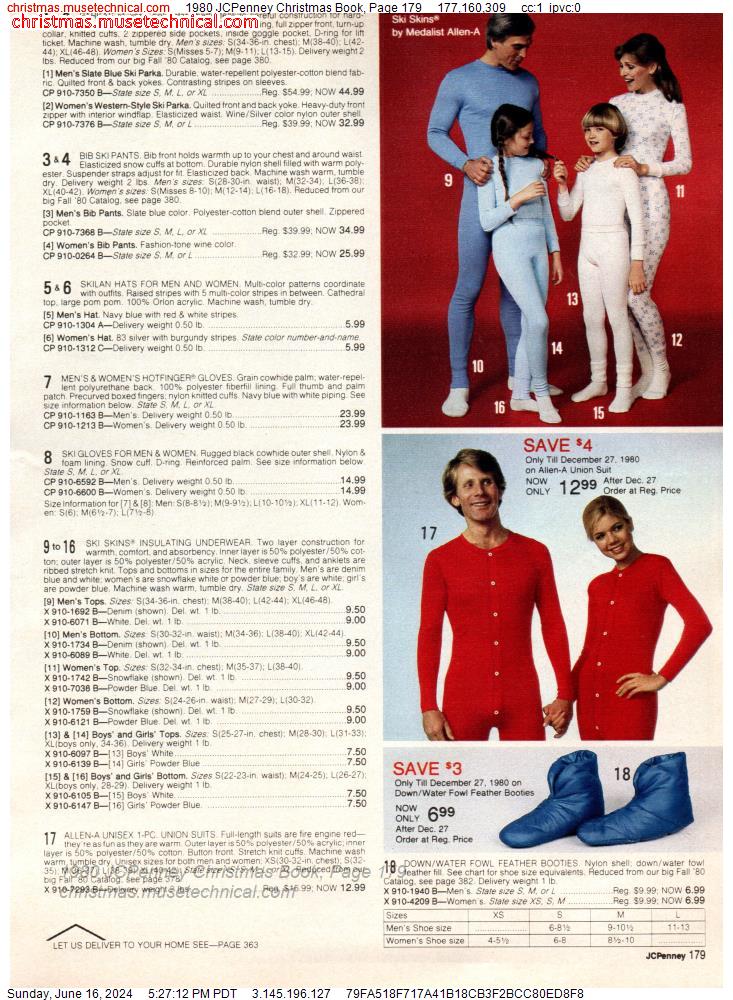 1980 JCPenney Christmas Book, Page 179