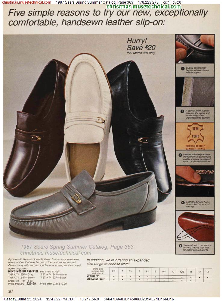 1987 Sears Spring Summer Catalog, Page 363