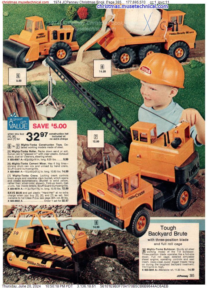 1974 JCPenney Christmas Book, Page 385