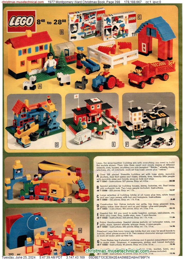 1977 Montgomery Ward Christmas Book, Page 398